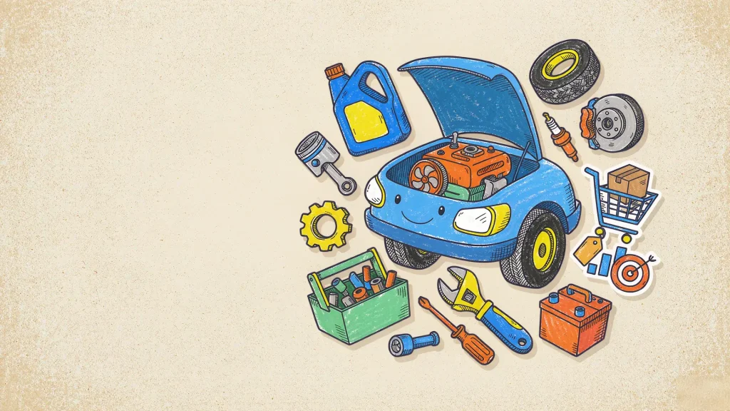 Auto Parts Facebook Case: 50% Higher Reply and Conversion 1 auto parts facebook ads cover 1920x1080 1